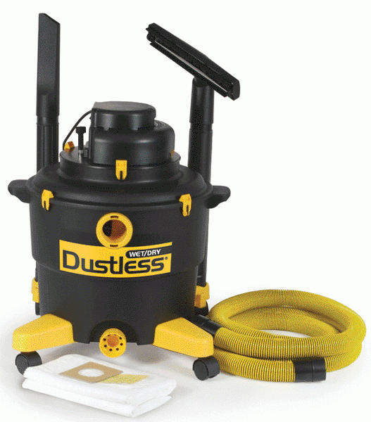 ELECTRIC DUSTLESS - 16003 DUSTLESS WET/DRY VACUUM, 16 GAL