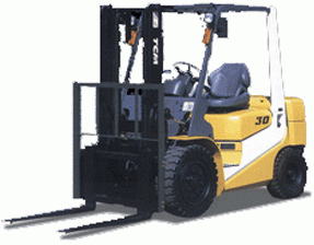 VERTICAL MAST TCM - FHD30T3 IC, VERTICAL MAST FORKLIFTS