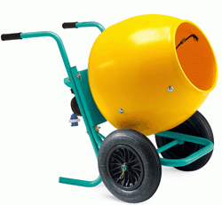 ELECTRIC IMER - WHEELMAN II PORTABLE CONCRETE MIXER