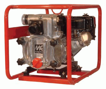 GASOLINE MULTIQUIP - QP2TH 2" GASOLINE TRASH PUMPS