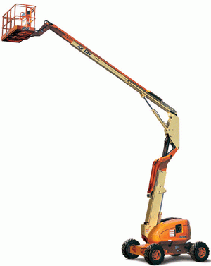 Articulating JLG - 600A Skypower Boom Lift w/7500 watt Generator, 60 ft