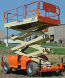 DIESEL JLG - 4394RT Personnel working platforms, 43 ft