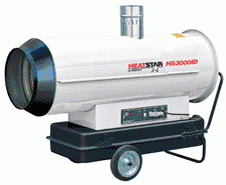 PORTABLE ENERCO - HS3000ID INDIRECT-FIRED PORTABLE HEATER 300 BTU