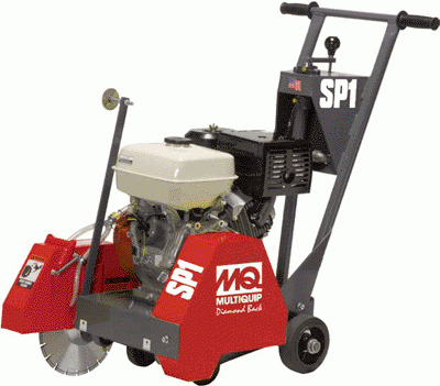 WALK-BEHIND MULTIQUIP - SP1 18" WALK BEHIND CONCRETE GAS SAW